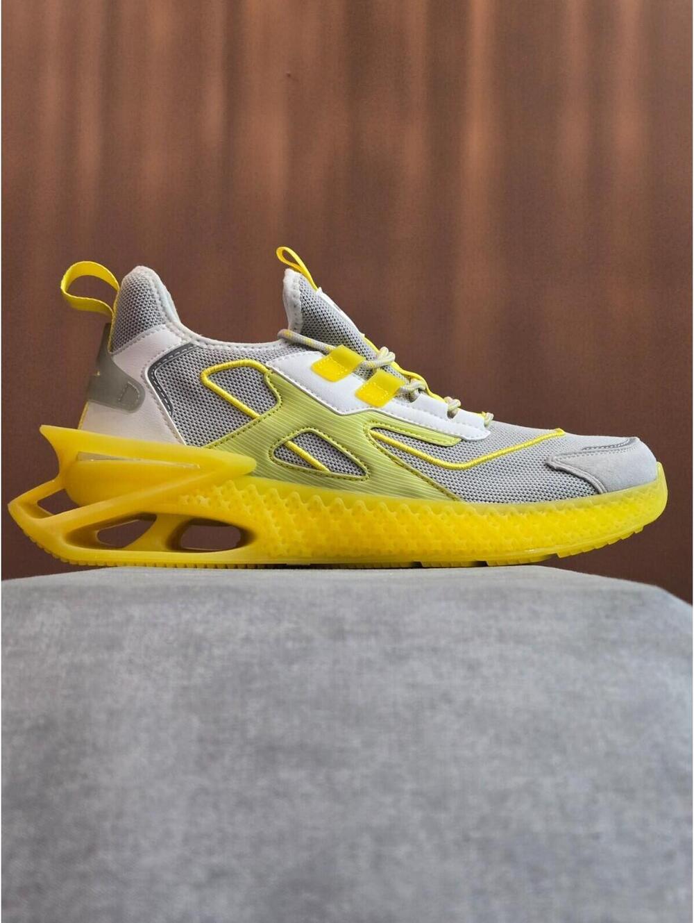 Mazino Plasma - Grey Yellow (Plasma-040) Men's Size 10 BRAND NEW IN BOX
